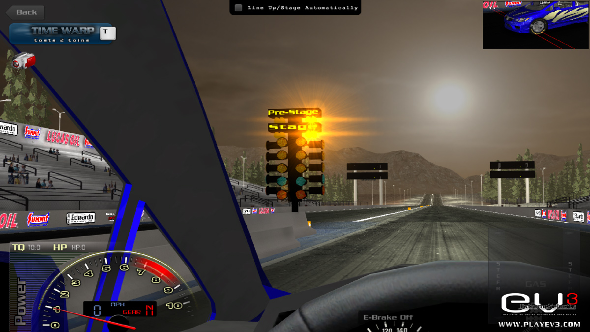 EV3 - Drag Racing 1.0 : Main Window