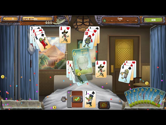Zombie Solitaire 2: Chapter 3 : Main Window