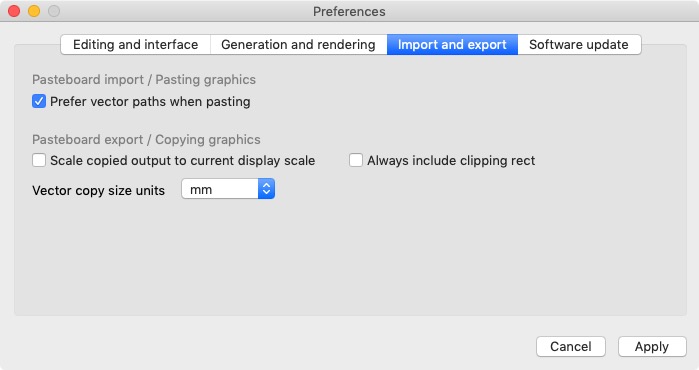 PatterNodes 2.2 : Import and Export Preferences