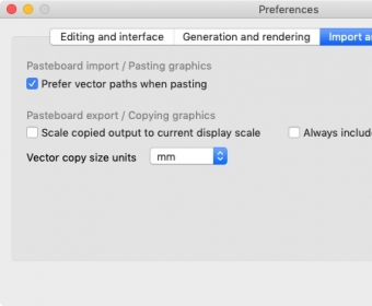 Import and Export Preferences