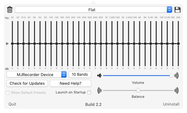 audio equalizer for mac mojave for free