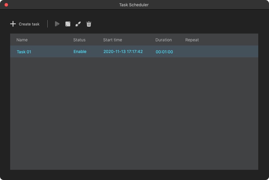 Apowersoft Screen Recorder 1.2 : Task Scheduler