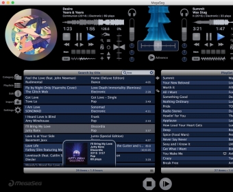MegaSeg DJ Screenshot