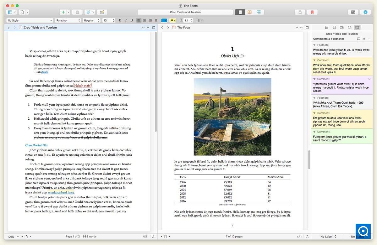 Scrivener () 3.0 : Image: Keep your research within reach