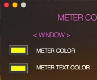 Meter Color Editor