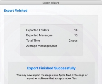 Export Finished