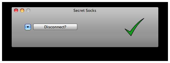 Secret Socks 1.0 : Disconnected