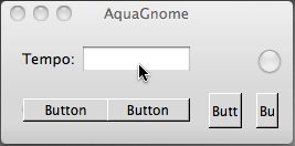 AquaGnome 1.6 : Main window