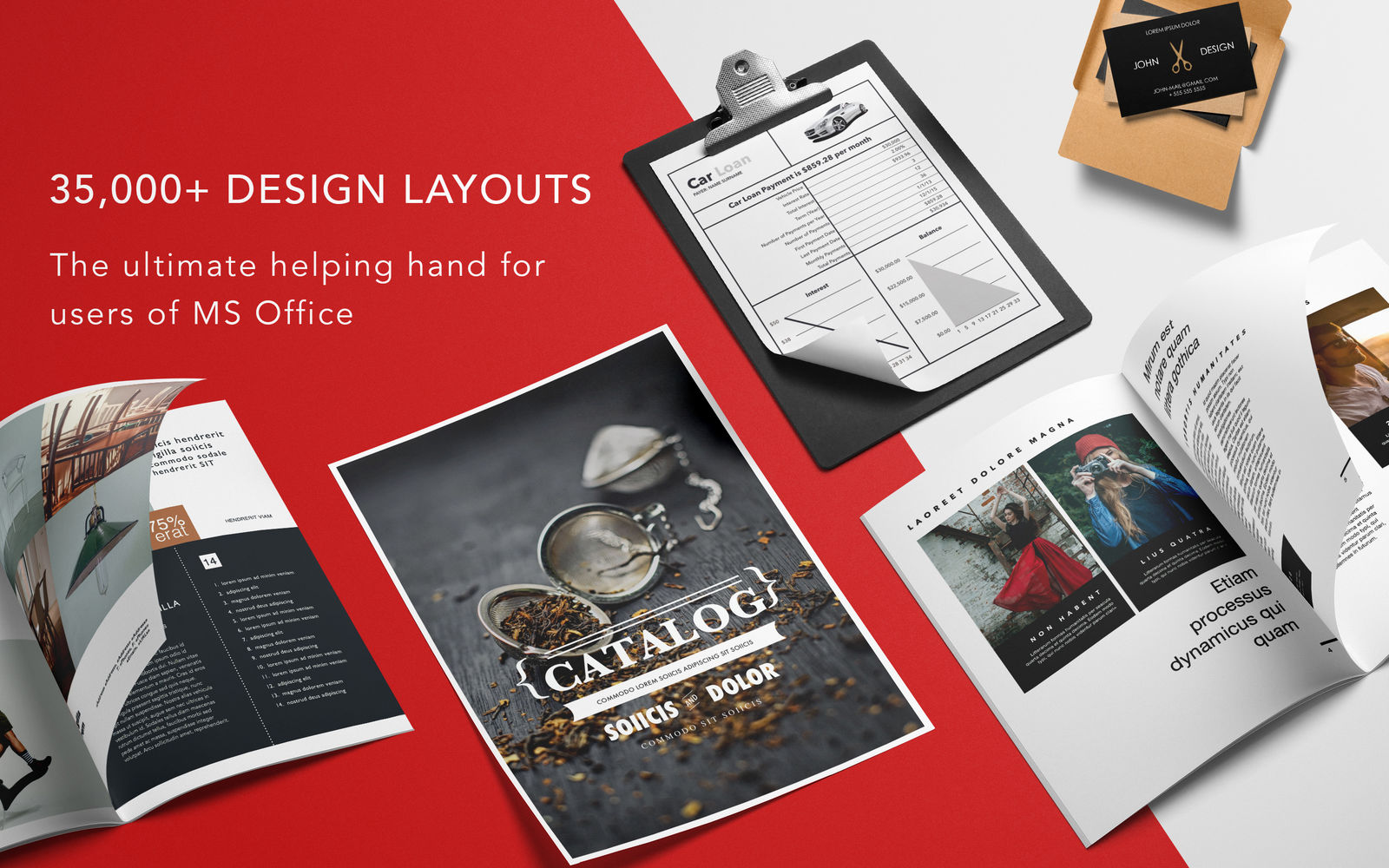 Bundle for Office GN Templates 7.0 : Main Window