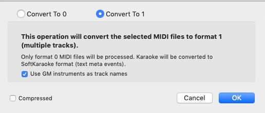 MidiKit 4.5 : Convert