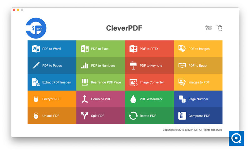 CleverPDF for Mac 3.0 : cleverpdf for mac ui