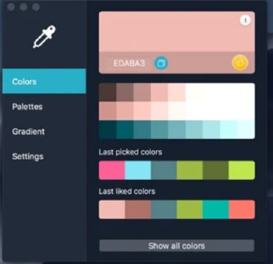 Kelir 1.5 : Colors Tab