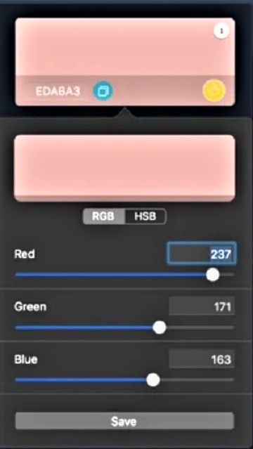 Kelir 1.5 : RGB Settings