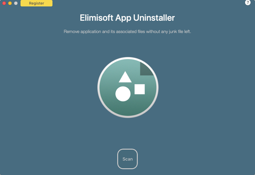 Elimisoft App Uninstaller 2.2 : Main Window