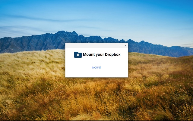 File System for Dropbox 1.4 : Main Window
