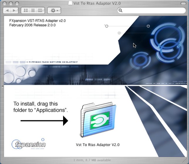 vst to rtas adapter for mac
