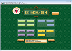 Bridge Baron 22.0 : Main screen