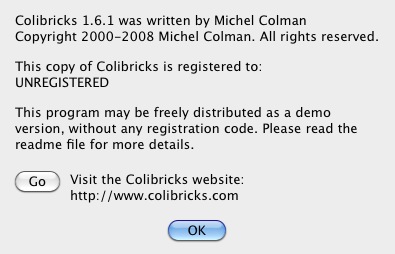 Colibricks 1.6 : About