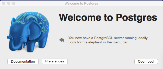 Postgres.app 2.2 : Main Window