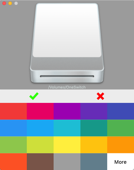 ColorFolder 1.0 : Add Folder Window