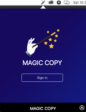 MagicCopy 2.0 : Main Window