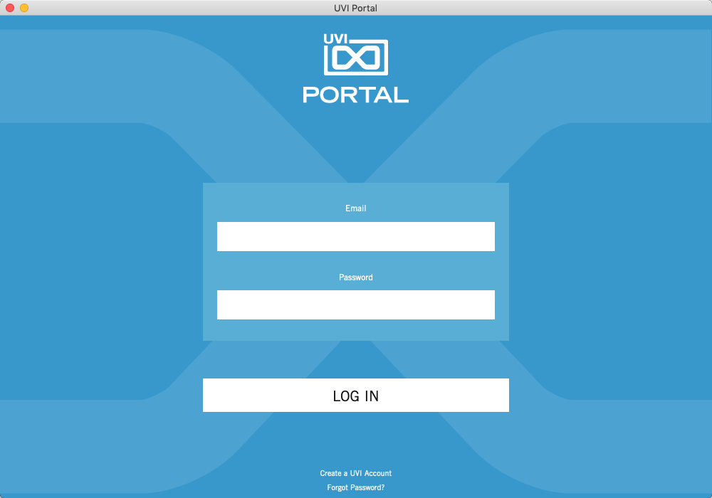 UVI Portal 1.1 : Main Window