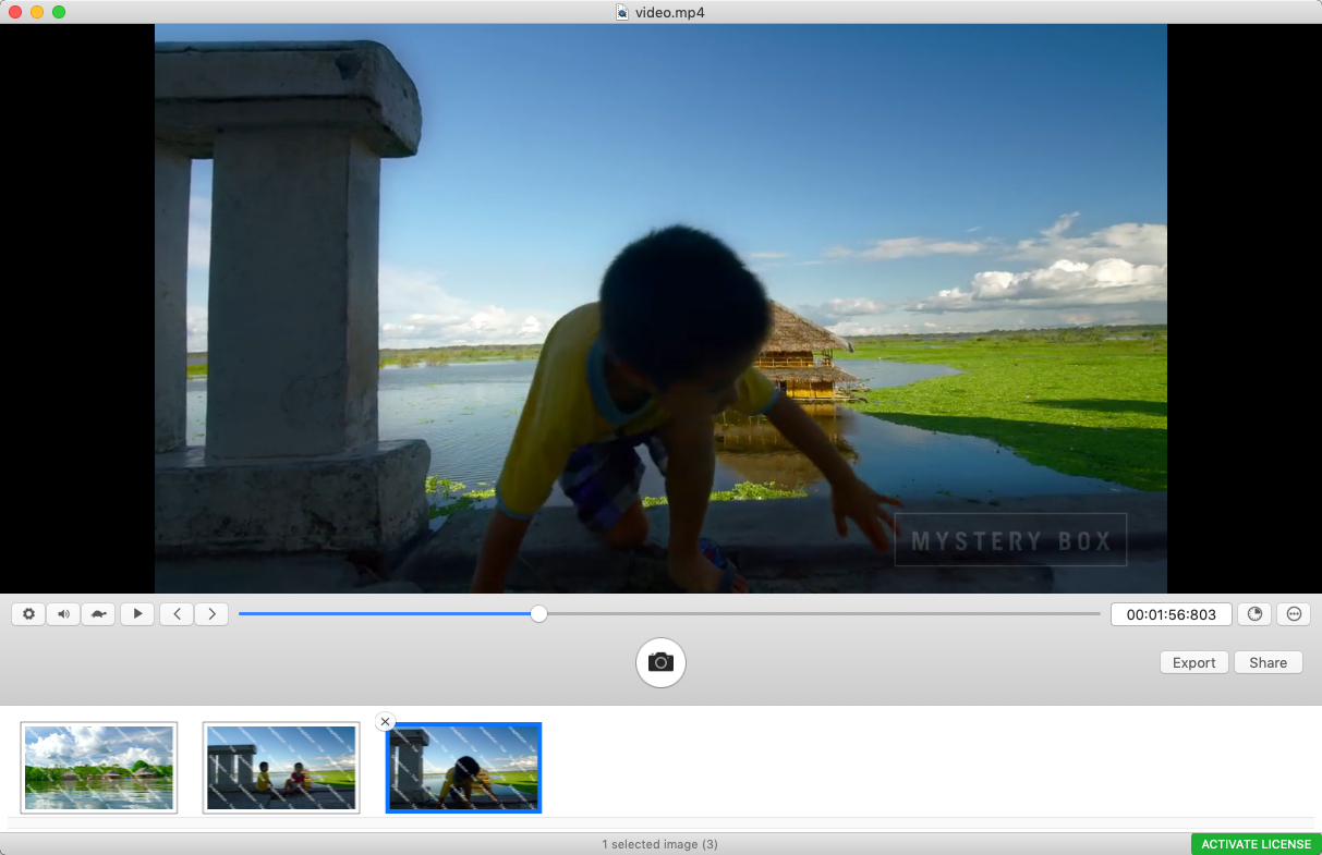 SnapMotion : Easily extract images from video 4.3 : Snapshot Window