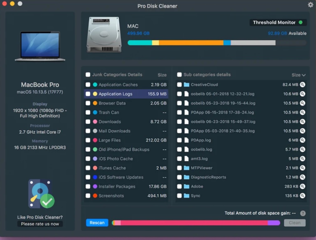 mac disk cleaner