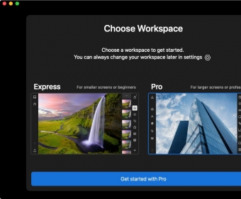 Choose Workspace