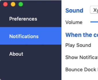 Notifications Options