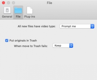 File Preferences