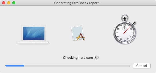 EtreCheckPro 6.1 : Generating Report