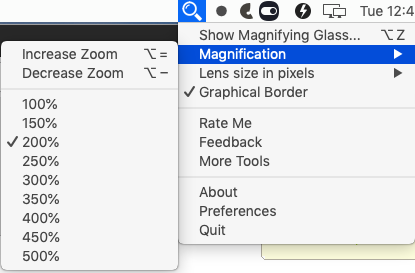 ZoomMe 1.0 : Magnification Options