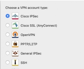 Choose VPN Type