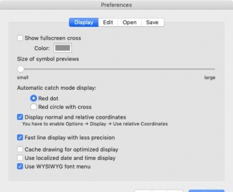 Display Preferences