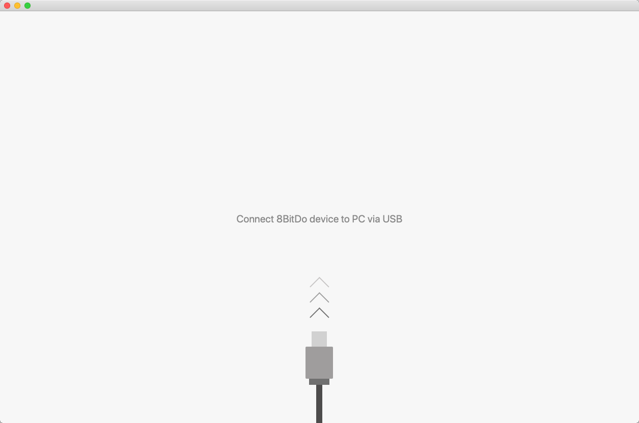 8BitDo Ultimate Software 1.3 : Connect Window