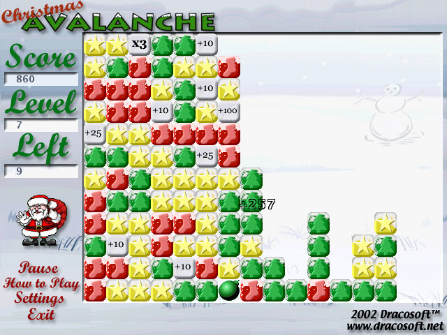 Christmas Avalanche 1.2 : Play Game