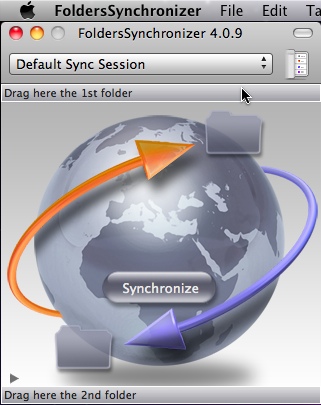 FoldersSynchronizer . 4.0 : Main window