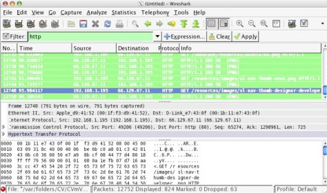 mac address wireshark