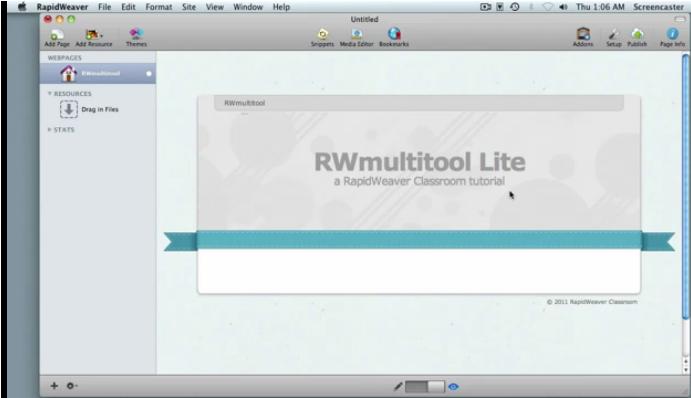 RWmultitool Lite 1.0 : Main interface