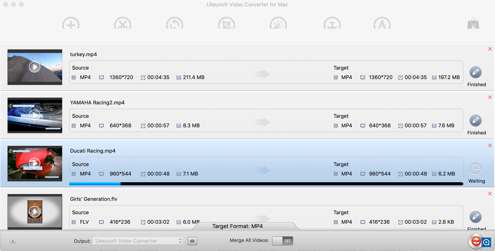 UkeySoft Video Converter for Mac 10.0 : convert video on mac
