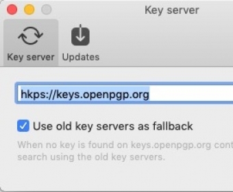 Keyserver Preferences 