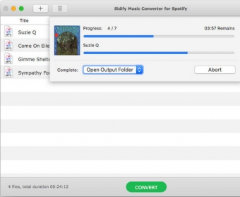 Start Converting Spotify music on Mac