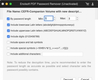 Password Decryption