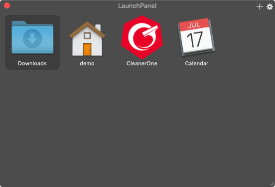 LaunchPanel 1.7 : Add Items
