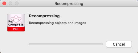 Recompress 20.1 : Recompresing Window