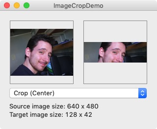 Image Crop 1.0 : Main Screen - Crop Center