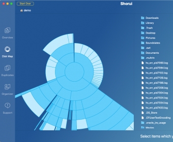 Disk Map Window