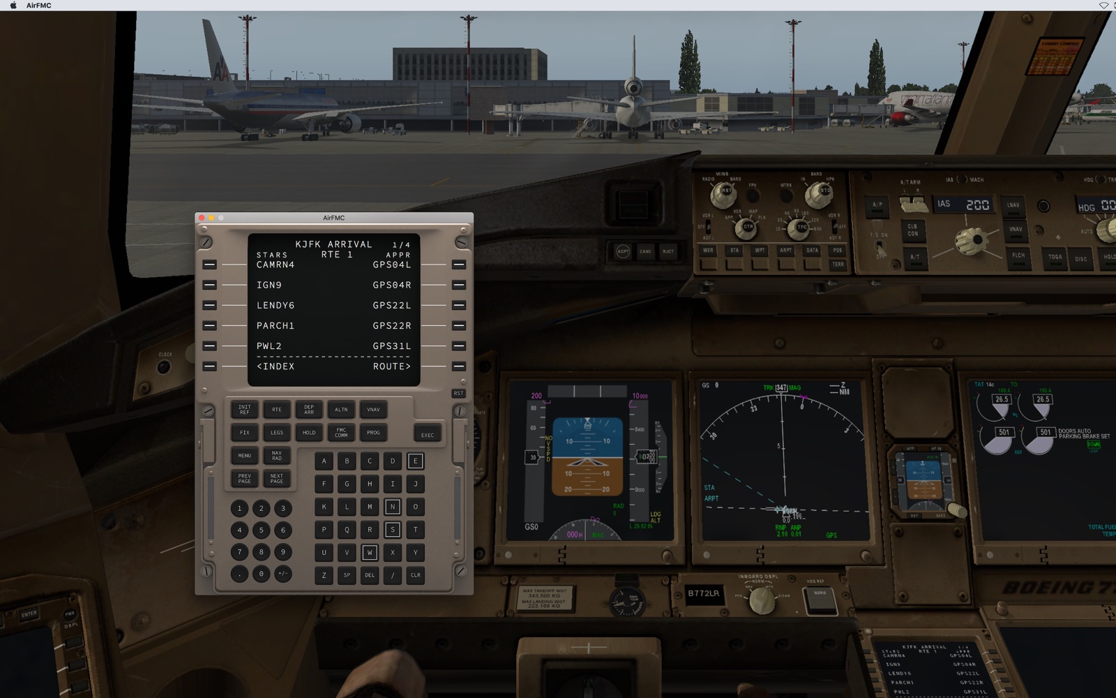 AirFMC 1.7 : Main Window