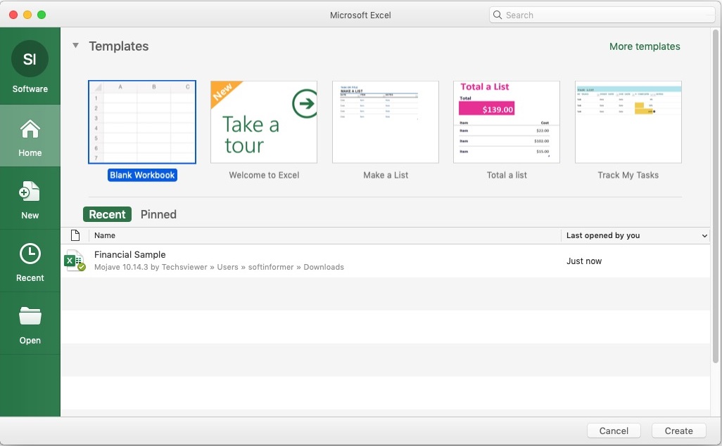 excel for mac free download trial